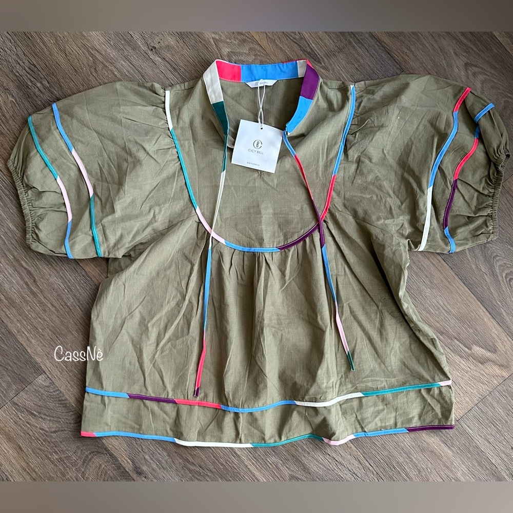 Cicy Bell Babydoll Top Sz XL